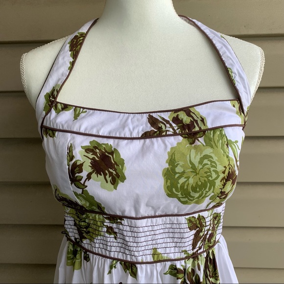 •City Triangles•Halter Floral Print Dress - Size 9 - Picture 3 of 8